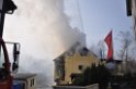 Haus komplett ausgebrannt Leverkusen P27
